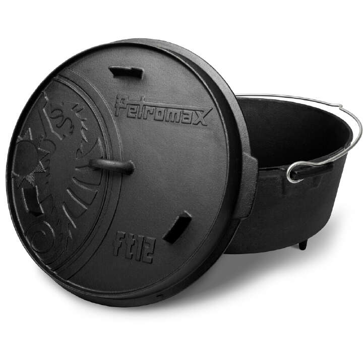 Petromax Feuertopf ft 12 mit Füßen 42 x 24 x 39 cm